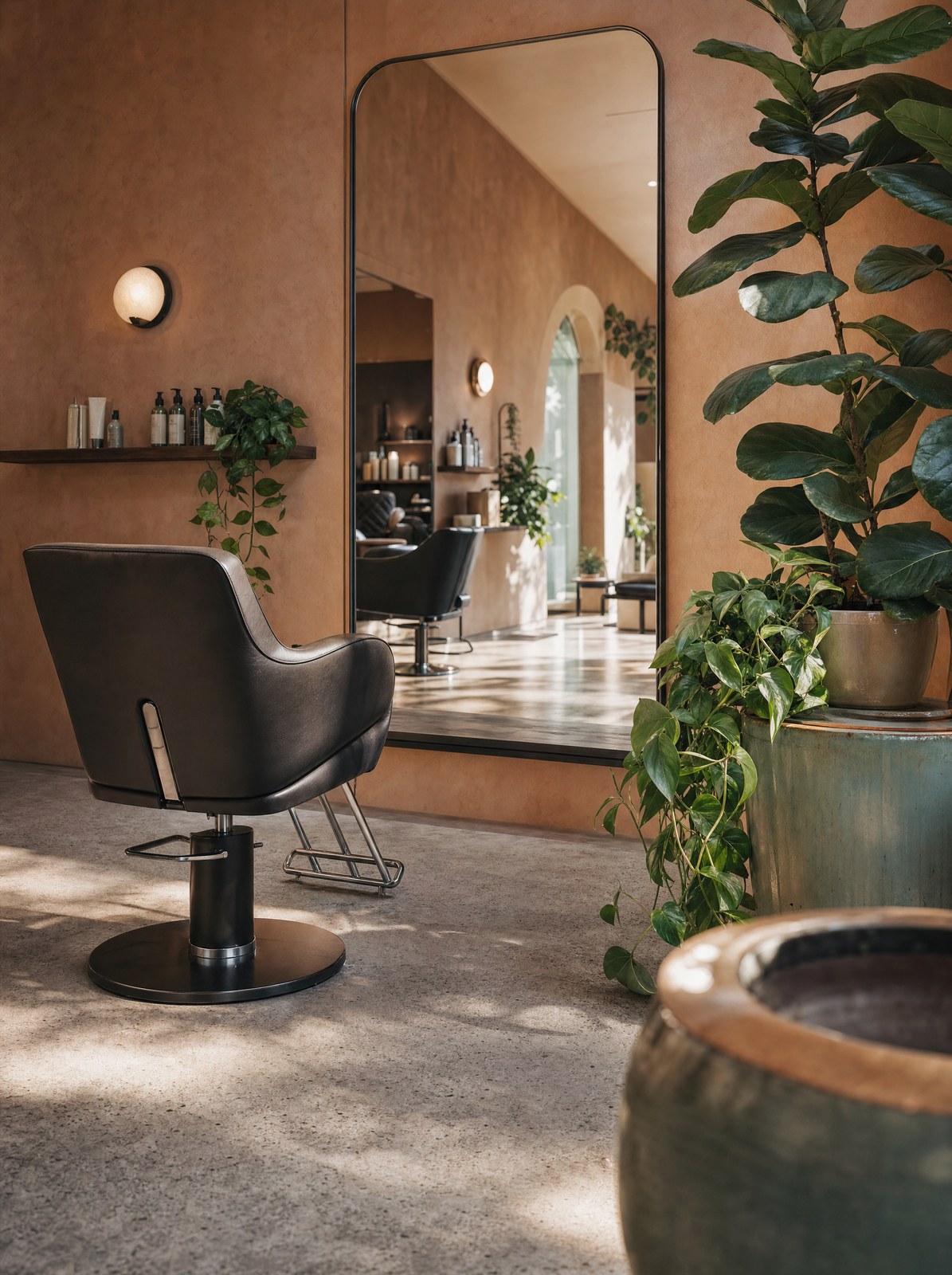 Marigold Hair Studio ~ styling chair and salon